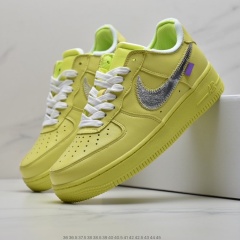 OffWhite x Nike Air Force 1'07MCA Blue Chicago空军一号 (7)
