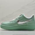 OffWhite x Nike Air Force 1'07MCA Blue Chicago空军一号 (13)