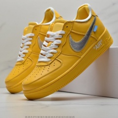 OffWhite x Nike Air Force 1'07MCA Blue Chicago空军一号 (20)