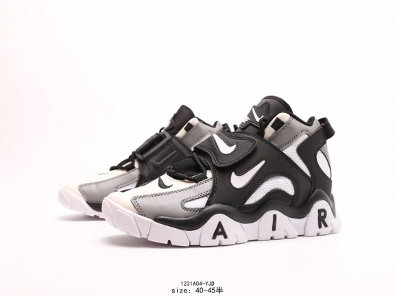 Nike 耐克Air Barrage Mid QS 皮蓬 复古气垫篮球鞋 (21)