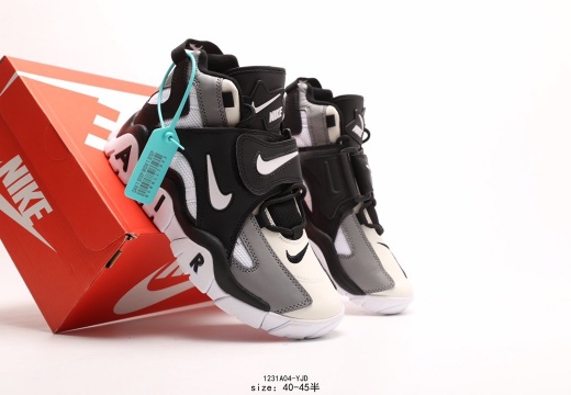 Nike 耐克Air Barrage Mid QS 皮蓬 复古气垫篮球鞋 (22)