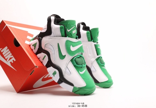 Nike 耐克Air Barrage Mid QS 皮蓬 复古气垫篮球鞋 (34)