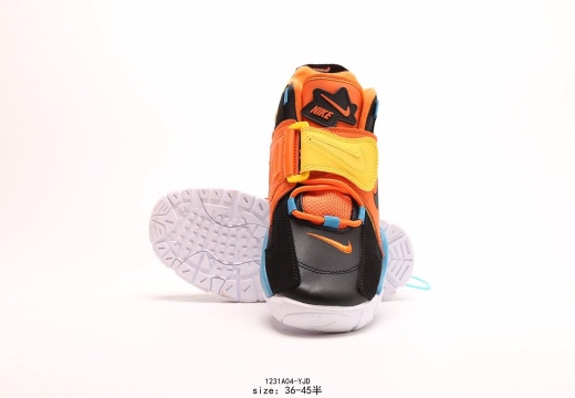 Nike 耐克Air Barrage Mid QS 皮蓬 复古气垫篮球鞋 (142)