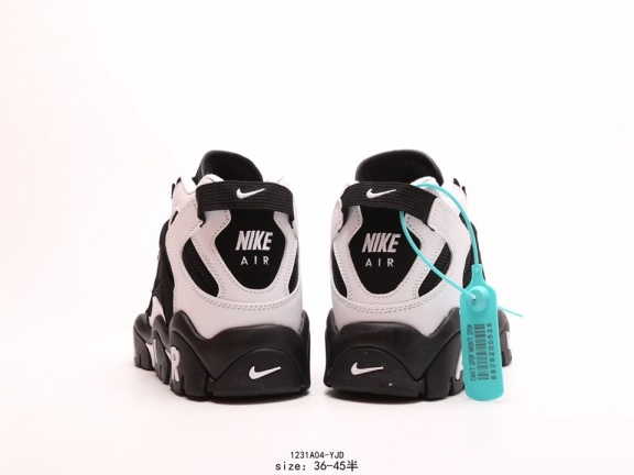 Nike 耐克Air Barrage Mid QS 皮蓬 复古气垫篮球鞋 (164)