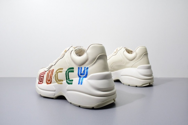 Gucci Apollo Leather Sneakers 春夏秋冬运动系列 (8).jpg