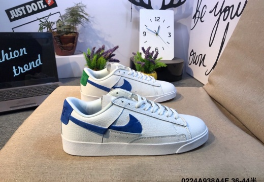 爆款推荐！头层真标 NIKE BLAZER LOW开拓者 断勾低帮板鞋 0224A938A4E