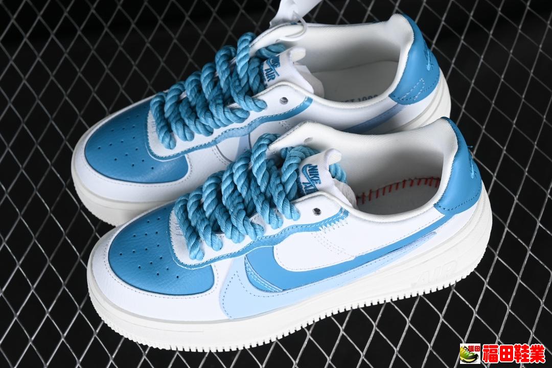 Nike Air Force 1 PLT.AF.ORM 空军一号全新低帮休闲板鞋 DJ9946-111