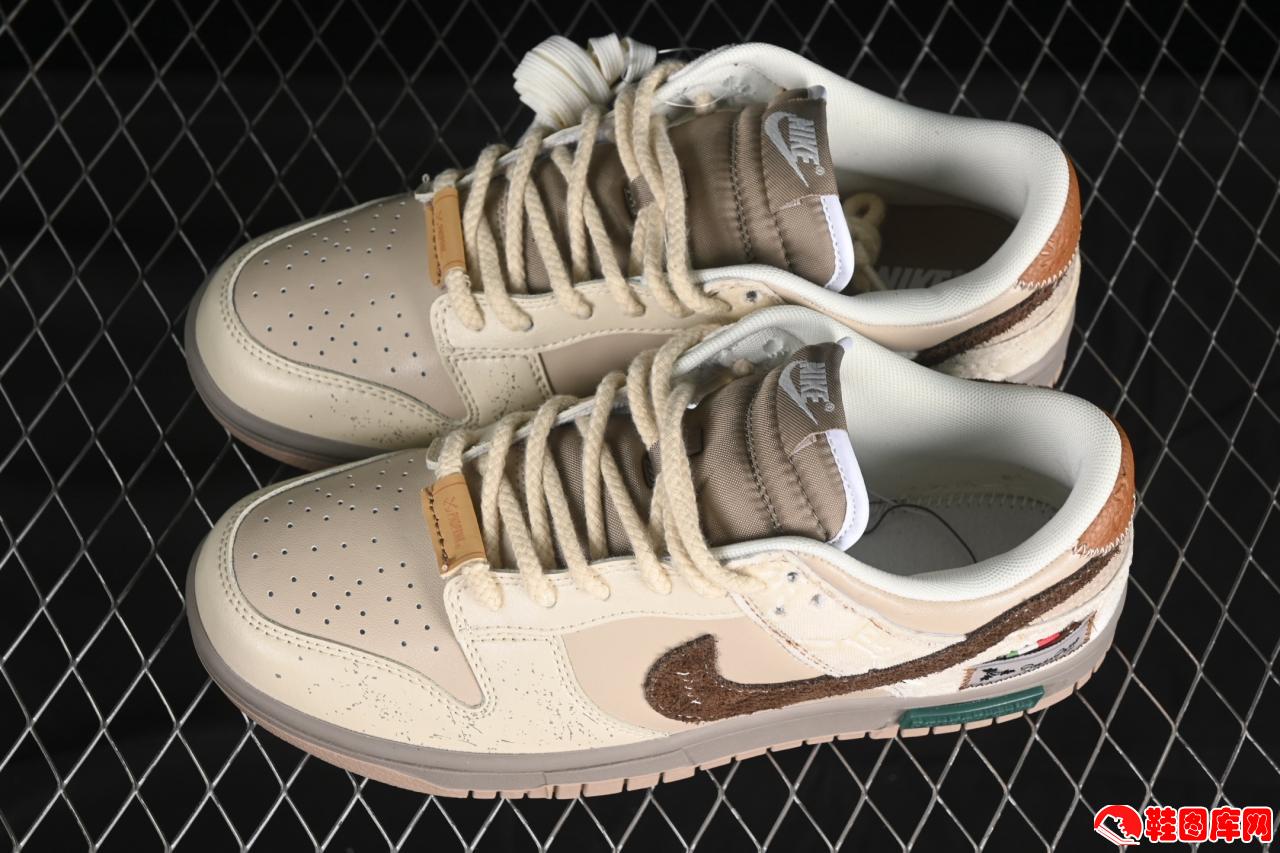 Nike Dunk Low 熊猫恶作剧冬梦奇缘：星际圣诞主题双气垫限量板鞋