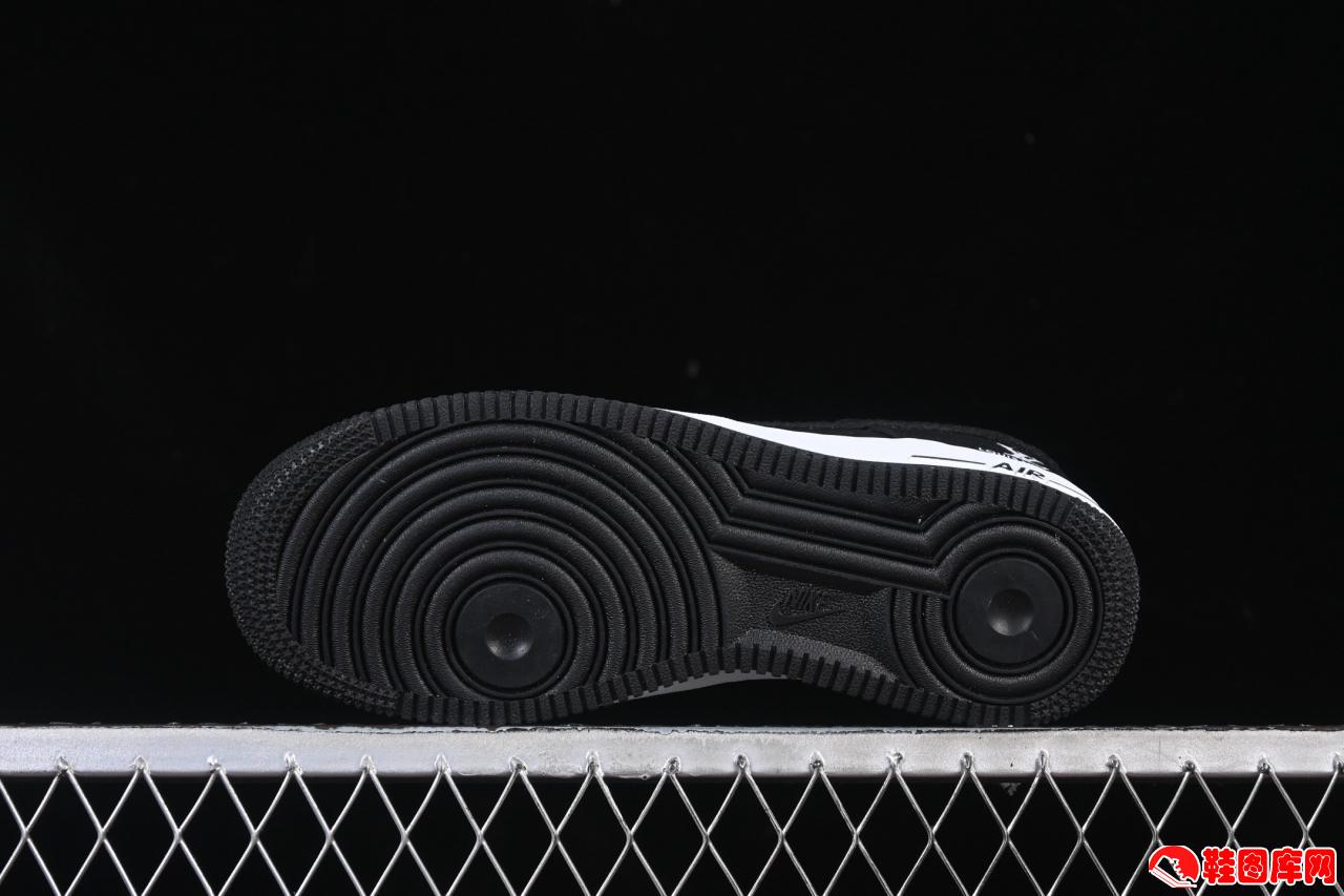 Nike Air Force 1'07 Low LV联名武士黑荔纹版：奢华重塑经典空军一号板鞋