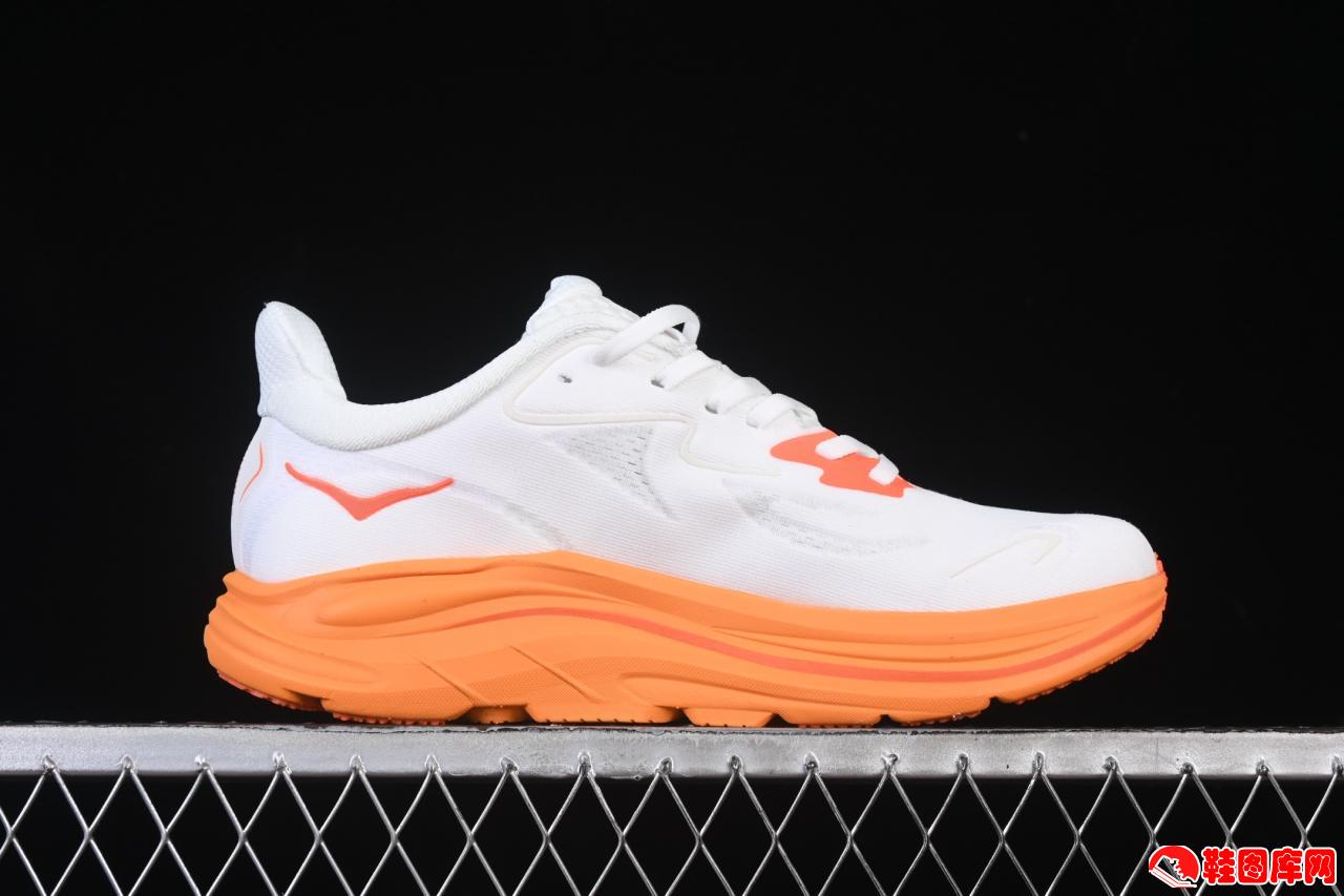 HOKA ONE ONE CLIFTON 10克里夫顿系列轻盈透气针织网面跑鞋 升级泡棉中底缔造平稳流畅脚感