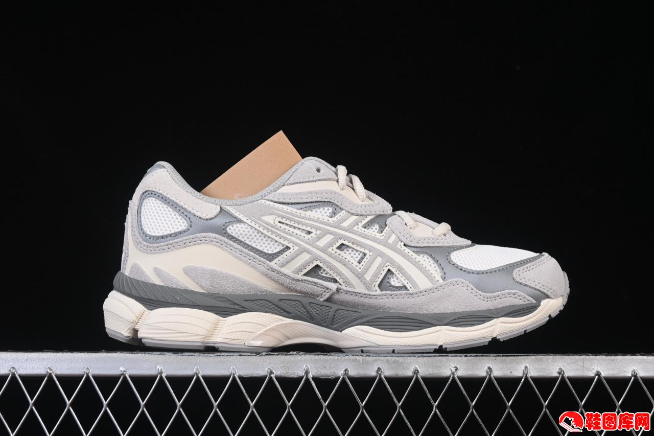Asics Gel-NYC复古跑鞋 虎爪标透气缓震休闲鞋 货号1201A789-103