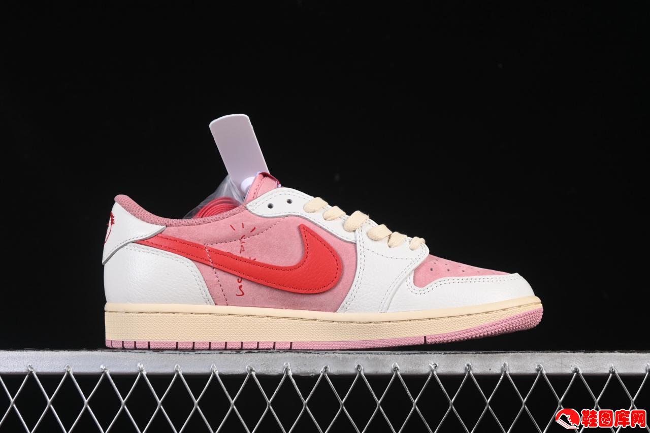 Travis Scott x Air Jordan 1 Low OG AJ1 倒勾联名款：颠覆性设计与做旧工艺