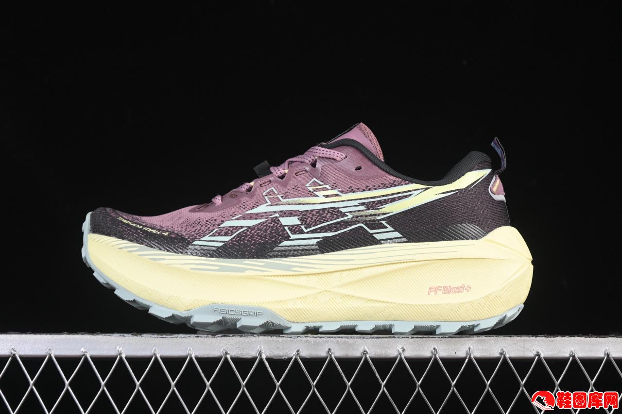 Asics Trabuco Max 4 亚瑟士专业跑鞋：FF BLAST™ PLUS缓震科技，户外越野