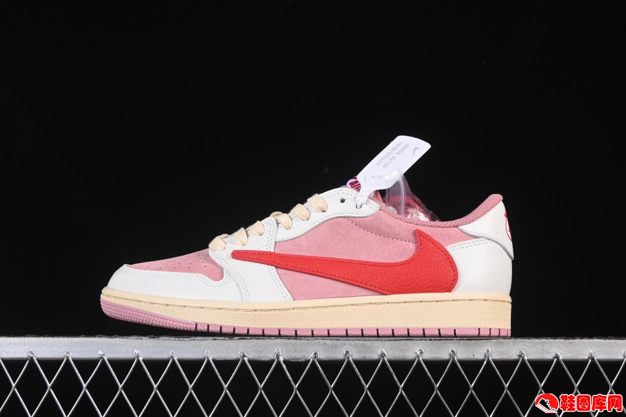 Travis Scott x Air Jordan 1 Low OG AJ1 倒勾联名款：颠覆性设计与做旧工艺