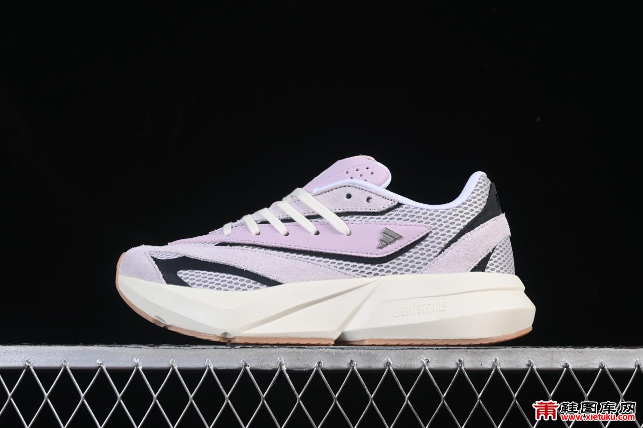 Adidas Lightblaze JQ9971阿迪达斯轻量透气跑步鞋 男女缓震防滑运动休闲鞋36-41码