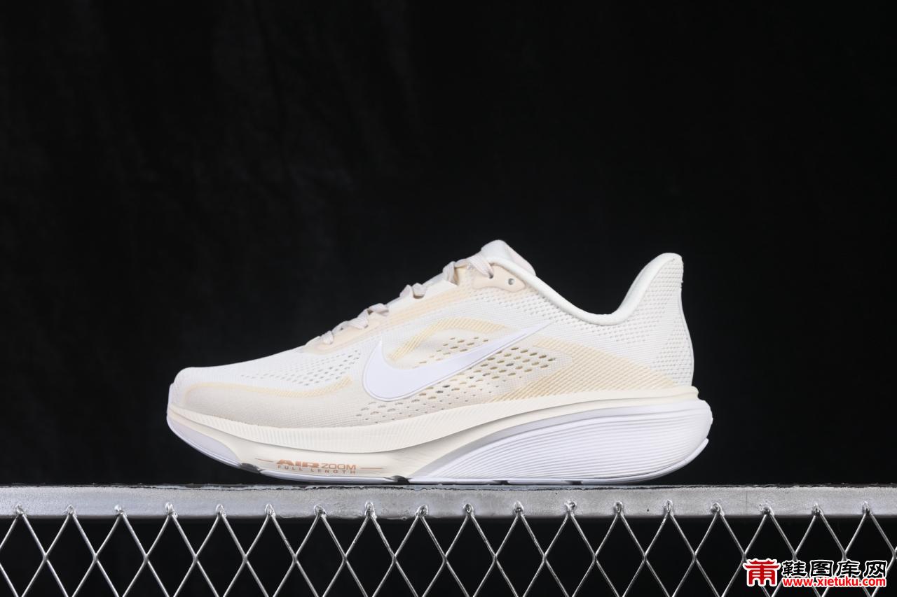 Nike Air Zoom Pegasus 42 耐克网面透气轻便耐磨跑鞋 IB1881-106 分离式气垫灵敏回弹华夫格