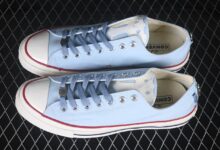 匡威 x 克罗心 Chuck 70 高帮帆布鞋 A18856C 暗黑顶配把银饰做进了鞋里
