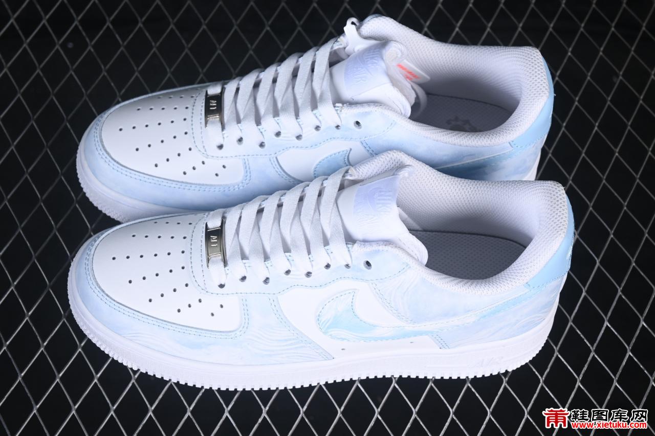 Nike Air Force 1'07 Low 二次元主题 空军一号低帮休闲板鞋3D打印细节真绝 ZH0316-164 全掌气垫版型正尺码全