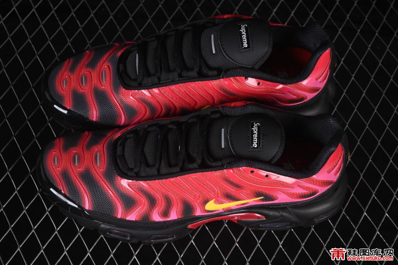 Nike Air Max Plus TN/Supreme 耐克复古气垫跑鞋 DA1472-600 经典造型日常穿搭舒适缓震